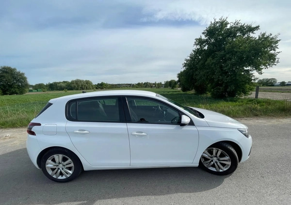 Peugeot 308 cena 45900 przebieg: 187000, rok produkcji 2019 z Sulmierzyce małe 46